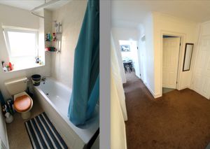 Bathroom and Hallway- click for photo gallery